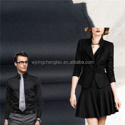 Polyester Gabardine Fabric For School Workers Uniform Suits Pants 300D 2/1 Twill Woven