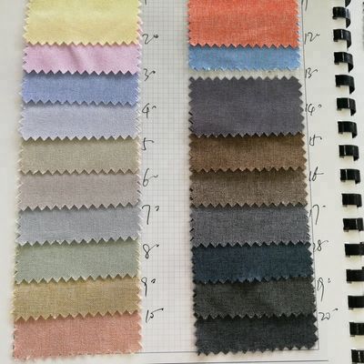 Gift Box Bag Fabric 300D DTY Plain Beige Oxford Woven Polyester with Two Color Effect