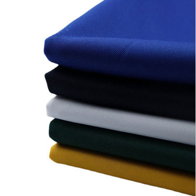 Shrink Resistant 100% Polyester Gaberdine Twill Fabric For Suit 57inch