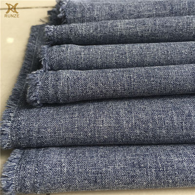 High Density Linen Cationic Polyester Fabric for Sofa Home Textile 300D 40D*300D 40D