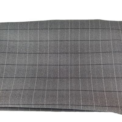 Fashion design 100% polyester fabric check Cationic plain fabric