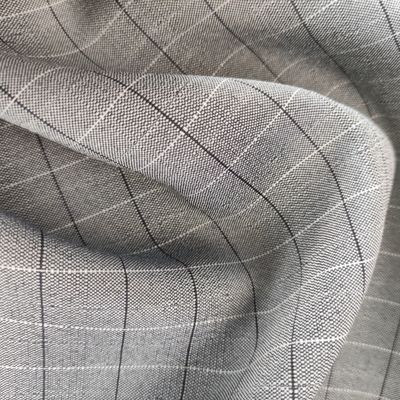 Fashion design 100% polyester fabric check Cationic plain fabric