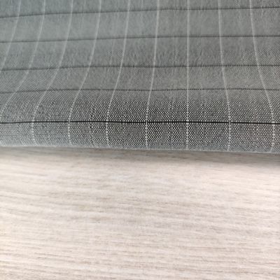 Fashion design 100% polyester fabric check Cationic plain fabric