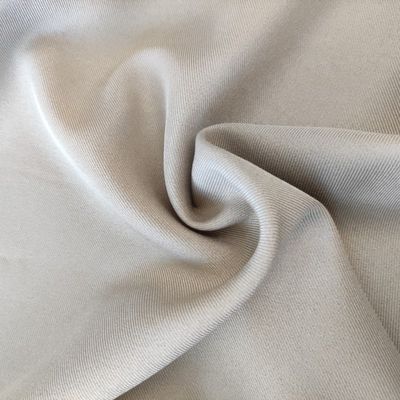 100% Polyester Fabric Dull Solid Color Gabardine Strong and Durable for Uniform