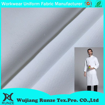 165gsm Woven Full Dull Twill Fabric For Chef Uniform Drill Cloth