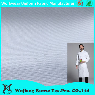 165gsm Woven Full Dull Twill Fabric For Chef Uniform Drill Cloth