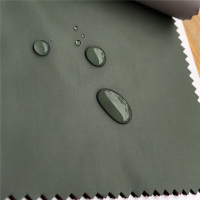 300T Full Dull Polyester Taffeta Waterproof Pimo Coating Fabric For Winter Jacket