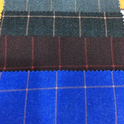 Woven Polyester Viscose Suit Fabric for Medium Weight Suit Manufacturing