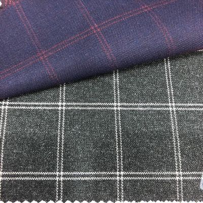 Woven Polyester Viscose Suit Fabric for Medium Weight Suit Manufacturing