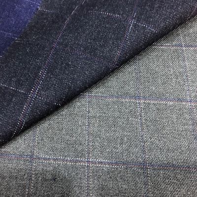 Woven Polyester Viscose Suit Fabric for Medium Weight Suit Manufacturing