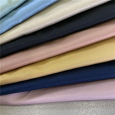 Polyester Microfiber Peach Skin Anti Bacterial Fabric For Beach Pants Summer Trousers