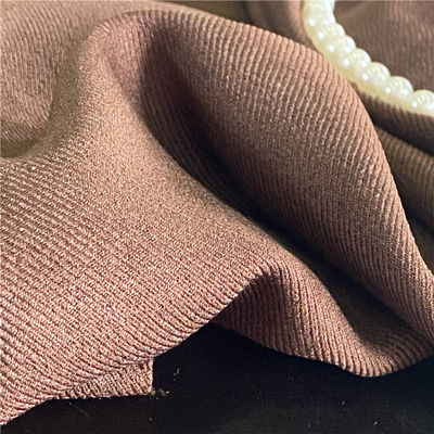 190gsm GRS Certificated Recycled Polyester Soft Comfortable Stretchy Poly Woolen Blazer Fabric For Suits
