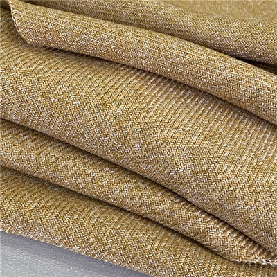 Dyed Heavyweight Mechanical Stretch Cavalry Twill Cation 325GSM Fake Wool Fabric for Suits