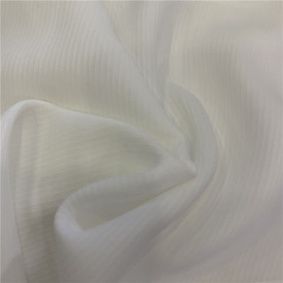 Poly 80D SPH Cavalry Twill Woven Imitated Silk Crystal Chiffon Fabric Width 57/58