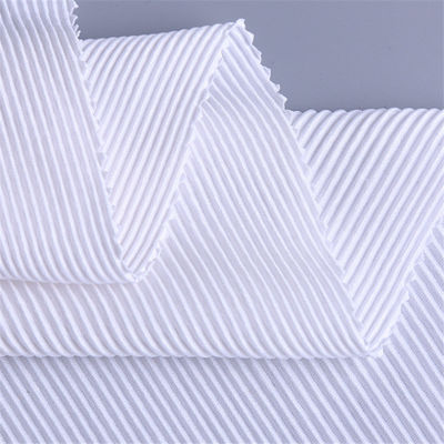 Woven Soft Drooping Polyester Pure Black Plain Pleated Chiffon Crepe Fabric For Lady Clothes Dress Pants