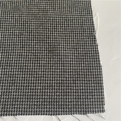 Double-Layer Houndstooth Chivu Fabric for Autumn Winter Coat CHECK FABRIC Width 57/58