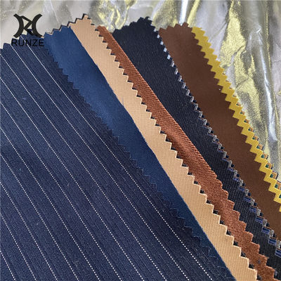 Good Textured 150D Recycled Polyester RPET Herringbone Stripes Woolen Fabric for Hats