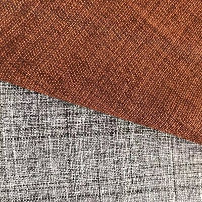 100% Polyester Two Tone Imitation Linen Fabric for Customer Requirements