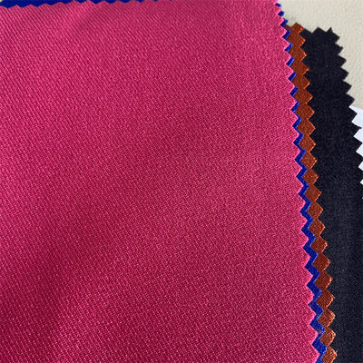 100% Recycled Polyester Twill Imitated Woolen Fabric for Formal Suiting Customizable