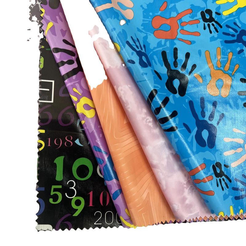 80-120GSM Polyester Printed TPU Lamination Down Proof Fabric for Winder Coats Jackets