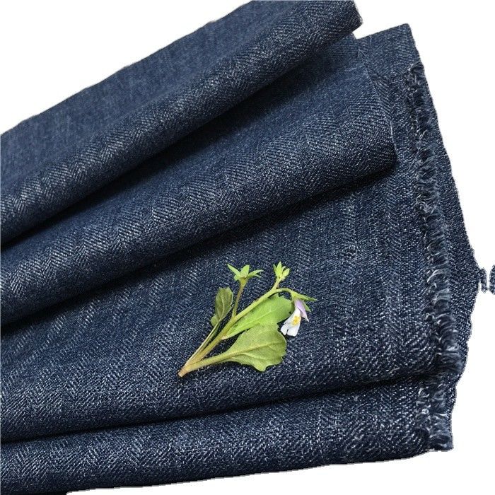 250D Polyester Herringbone Fishbone Pattern Tweed Melange Cloth Fabric