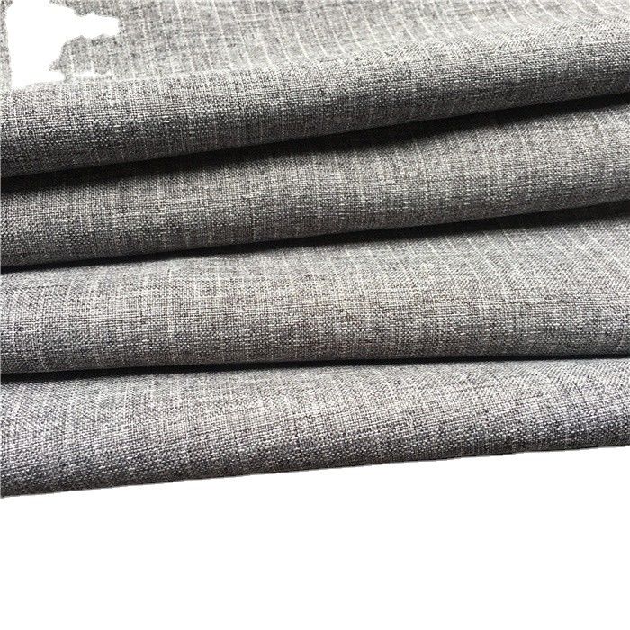 Breathable Plain Dyed 5MM Stripe Fabric for Pajamas Imitation Cotton/Linen Home Textile