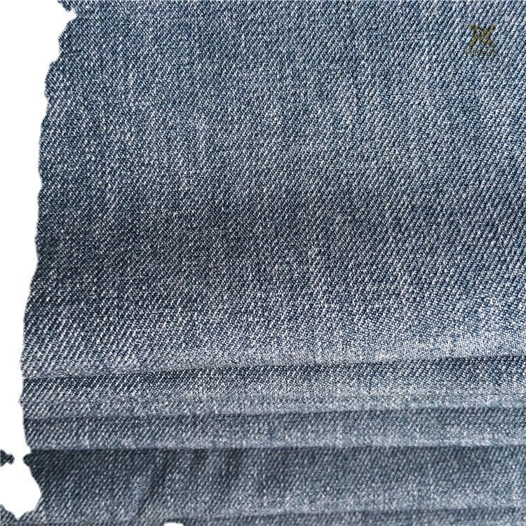 Anti Pill 95% Polyester 5% Spandex Twill Cation Copy Linen Stretch Fabric For Women Pants