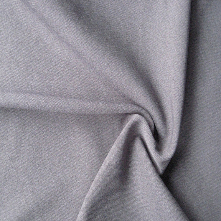 Composition Cation Cation Gabardine Plain Suit Fabric with High Density 56*56