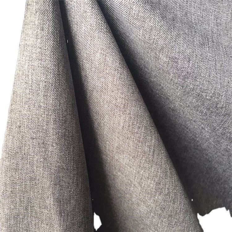Memory 100D Polyester Cation Woven Melange Twill Winter Jacket Fabric For Sportswear