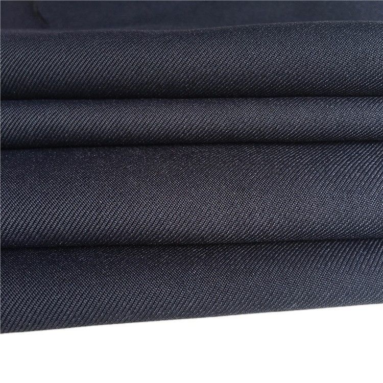 Bag Soft Textured Polyester Twill Woven Dull 288F Brushed Gabardine Fabric For Work Wear