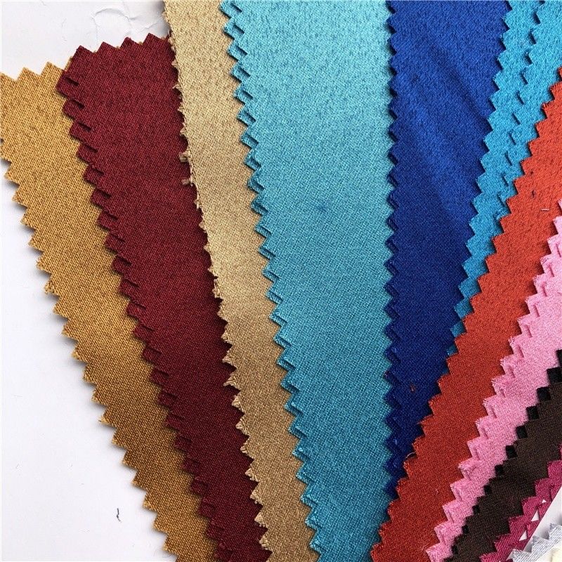TWILL Style Polyester Super Satin Curtain Fabric for Wedding Decoration 280CMS 185GSM