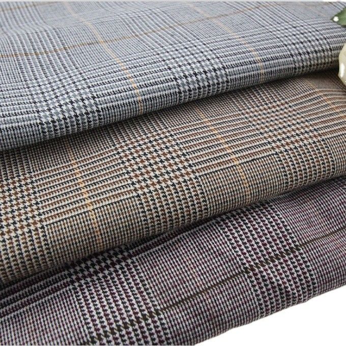 Polyester Spandex Stretch Yarn Dyed Fabric Jeans for Women Dresses in 57/58" Width