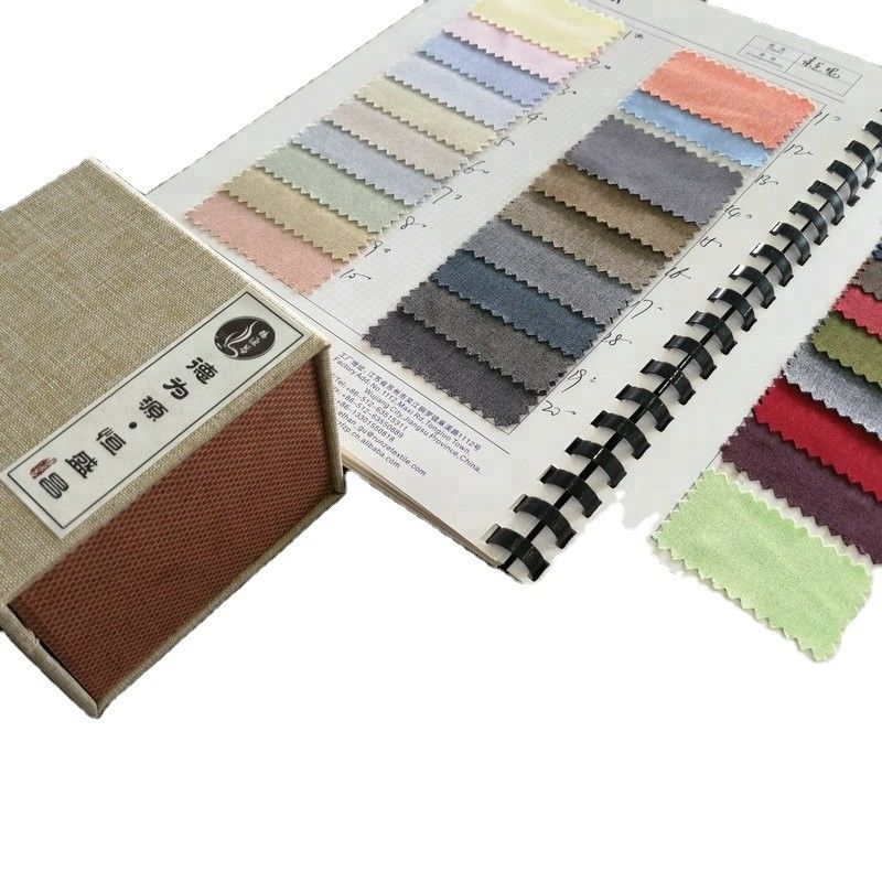 Gift Box Bag Fabric 300D DTY Plain Beige Oxford Woven Polyester with Two Color Effect