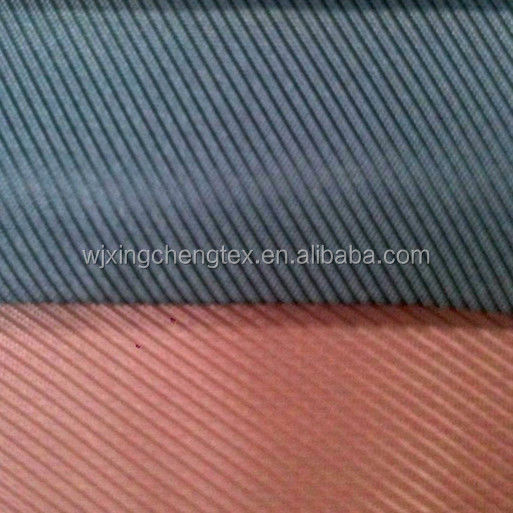 100% Polyester Woven Fabric Super Poly Twill Lining Textured Designable Stock Color
