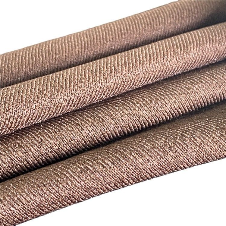 Woolen Like Fabric for Blazers Suits Jackets 180D POY Yarns Cavalry Twill Polyester