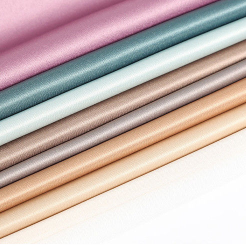 100% Polyester Fabric Satin Face For Suit Pants Skirt Luggage Fashion Wear Female Pajamas