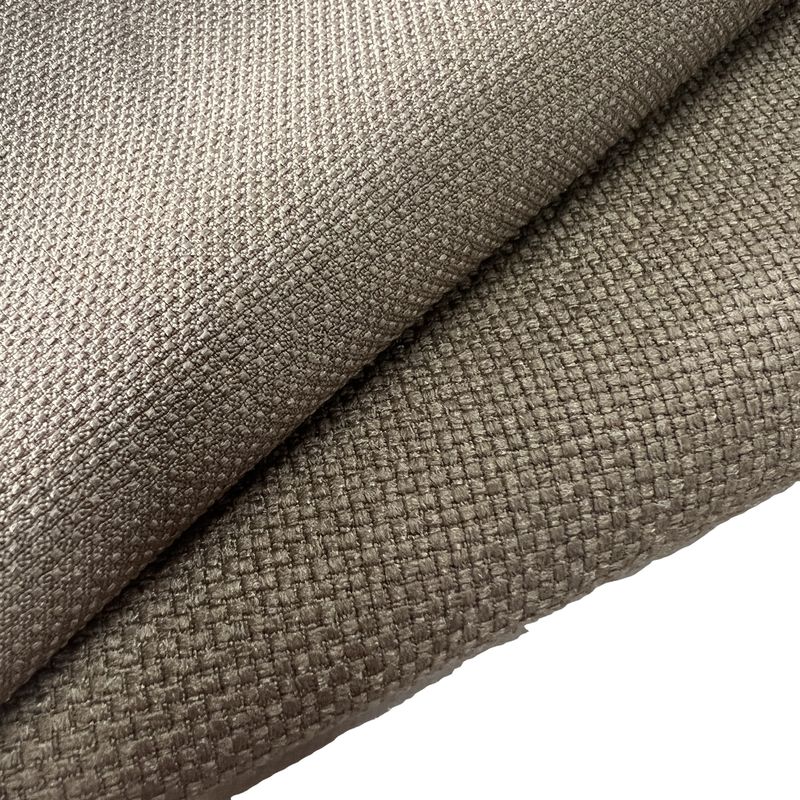 Polyester Imitated Hemp Linen Enzyme Washed Fake Woolen Fabric For Suits Pants Blazers